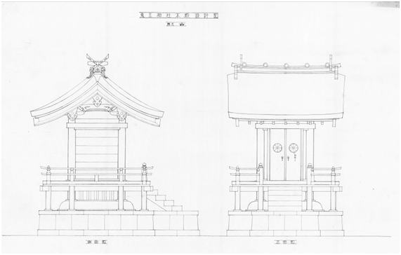 鬼王神社 社殿 大岡實建築研究所